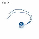 Присоска Dc 12 В 24 В цилиндрическая удерживающая электрическая присоска Электромагнит YJ-2015 подъем 3 кг Галлий Металл Китай