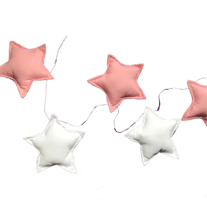 

Nordic Baby Room Handmade Nursery Star Garlands Christmas Kids Room Wall Decorations Photography Props Best Birthday Gifts