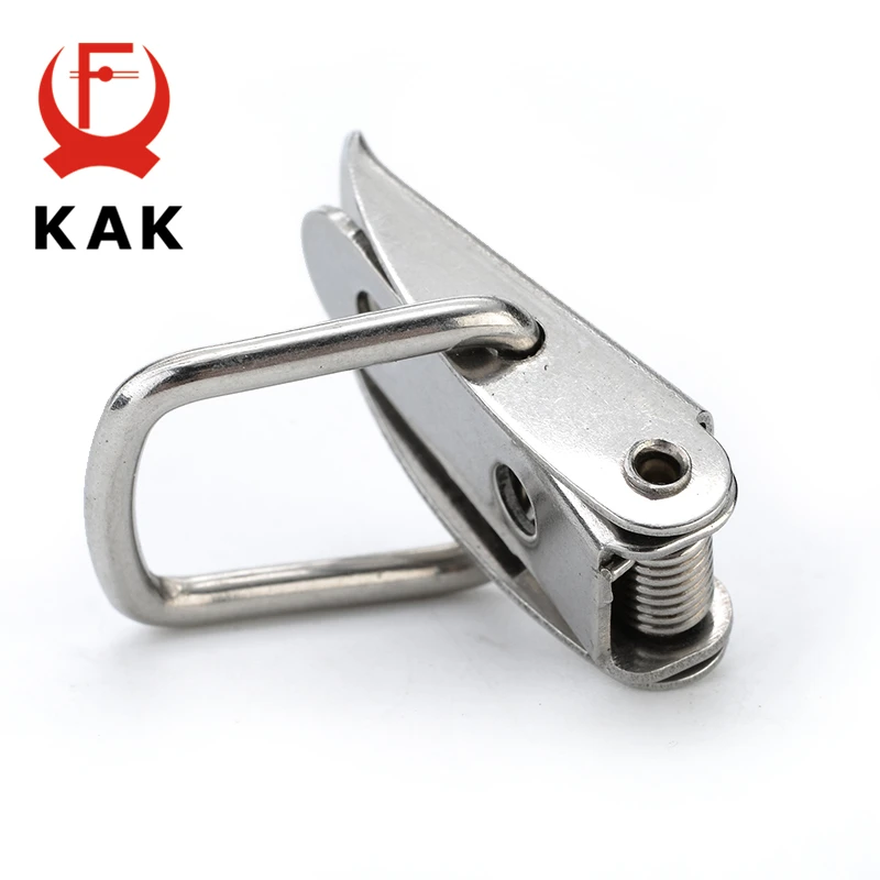 5 шт. KAK J107 аппаратные ящики для шкафа Пружинные защелки Засов 46*21 мягкая сталь засов для раздвижной двери простое окно