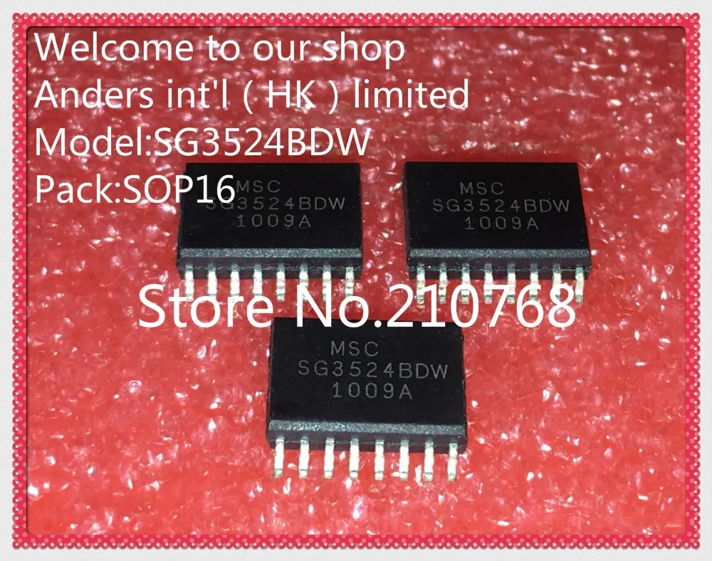 10 шт./лот SG3524BDW SG3524 регулятор выходной мощности контроллер IC 16 SOIC|ic controller| |