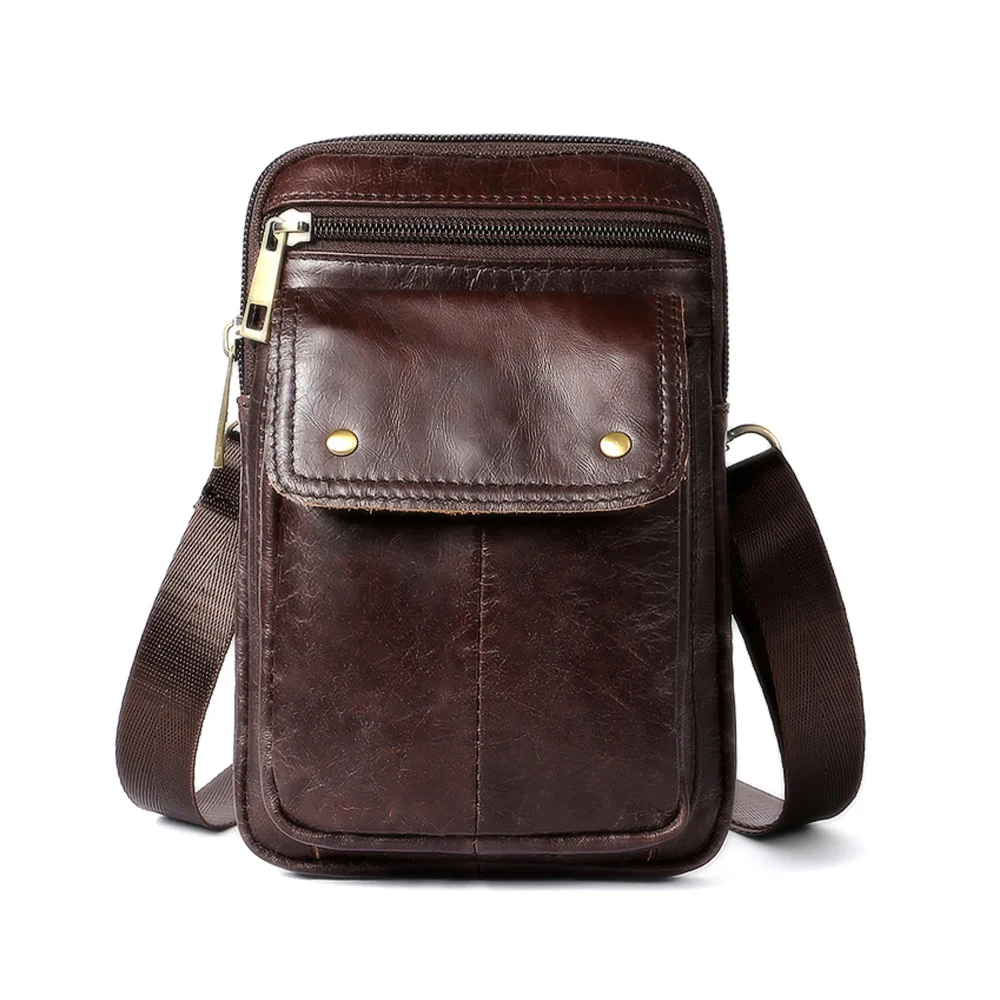 Мужские сумки через плечо Bolsa Masculina винтажные премиум класса из натуральной кожи