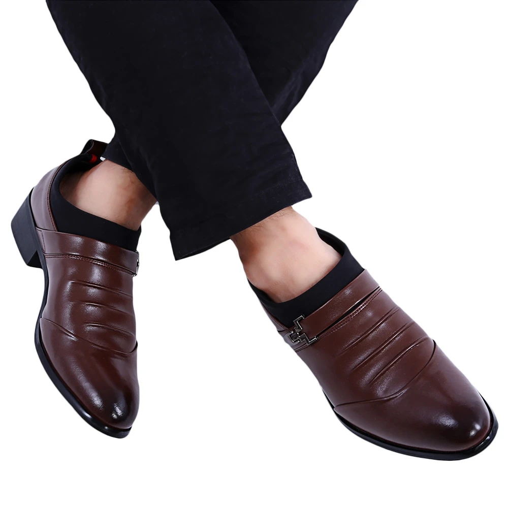 Новый 2017 Оксфорд Бизнес Обувь Для Мужчин Классическая Кожа Офисные Лето Весна