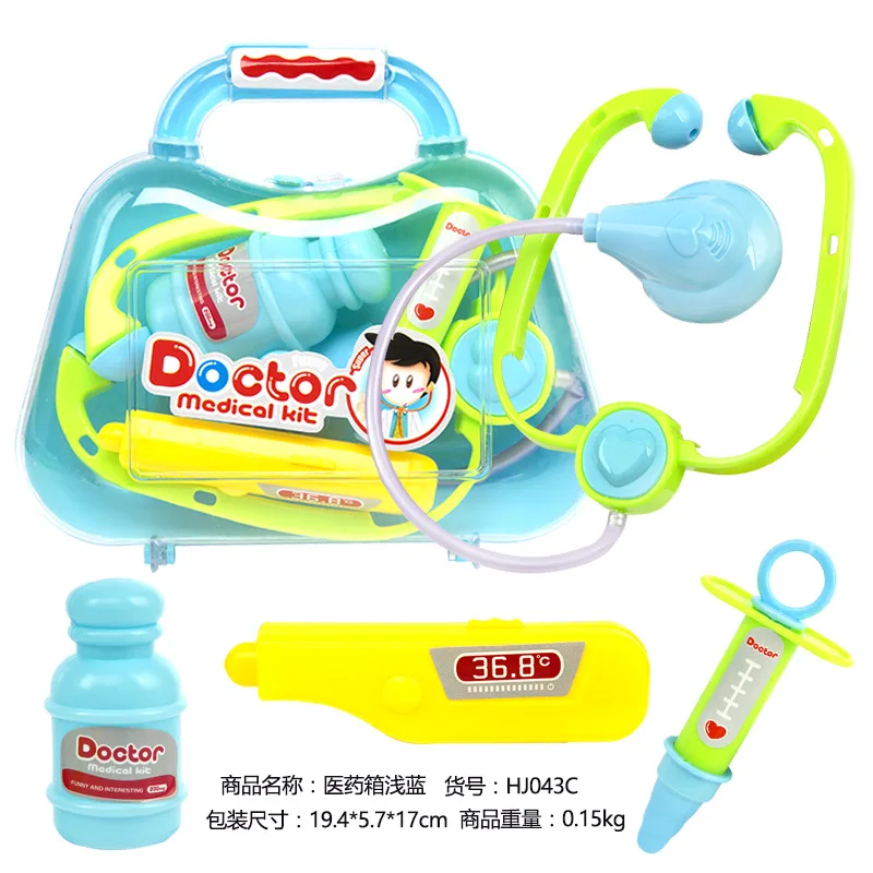 FRMXK Baby Doctor Medical Game Play Carry Set Case Education Role Toy Simulation Dentist Toolbox Kit Gift | Игрушки и хобби