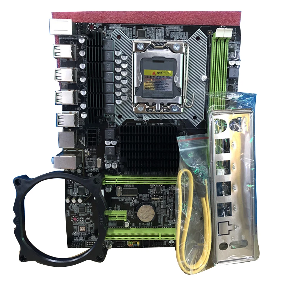 X58 Pro USB2.0 аксессуары детали стационарного компьютерного блока материнская плата