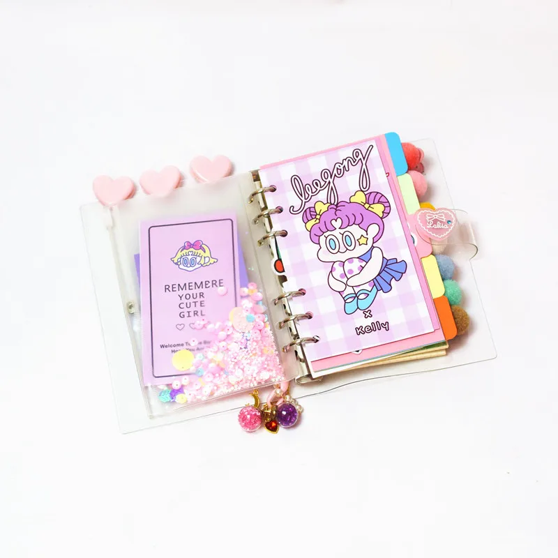 DIY блокнот Bingbing Super Star рубанок Kawaii Bullet Journal Дневник для девочек органайзер для студентов ежедневный Еженедельный план канцелярские принадлежности подарок