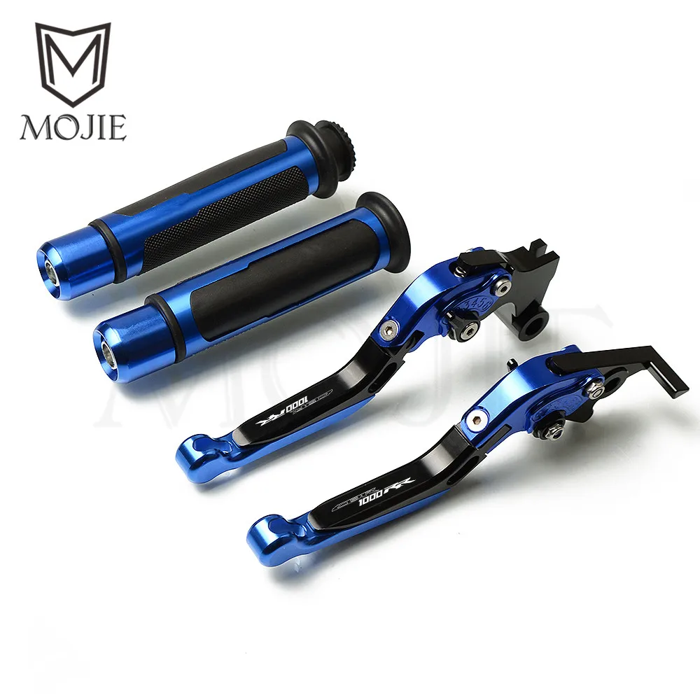 Black Blue Для Honda CBR1000RR FIREBLADE CBR1000 CBR 1000 RR 2004-2007 2005 2006 Мотоцикл с ЧПУ регулируемый тормозной рычаг сцепления ручками - Цвет: Black Blue