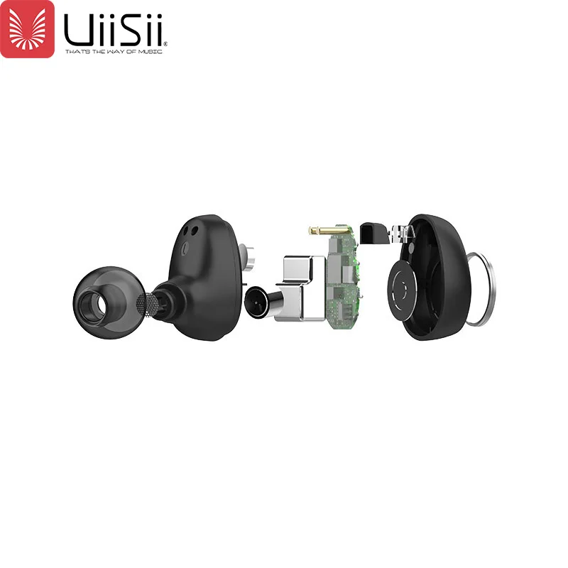 Uiisii Tws60 Беспроводная гарнитура Bluetooth наушники с сенсорным экраном 5 0