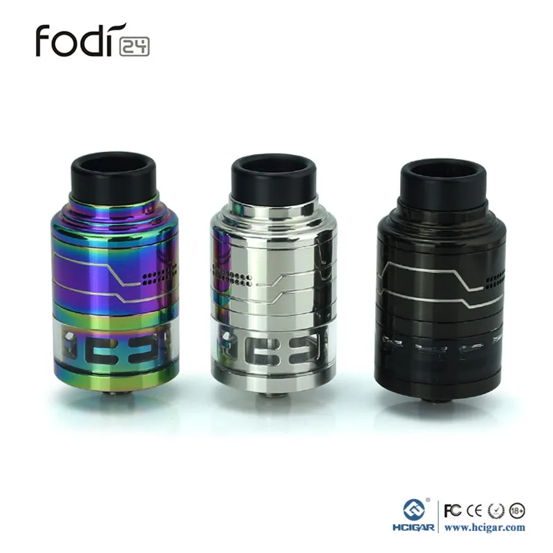 Оригинальный бак hcigar Fodi 24 RDTA емкость 3 мл мм двойная катушка RDA электронная