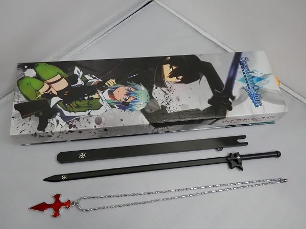 Оптовая продажа аниме мультяшный меч искусство онлайн Linux если 22 5 см/9 дюймов