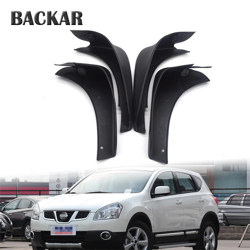 Backar 1 комплект автомобильные передние и задние брызговики для Nissan Qashqai / + 2 Dualis 2007