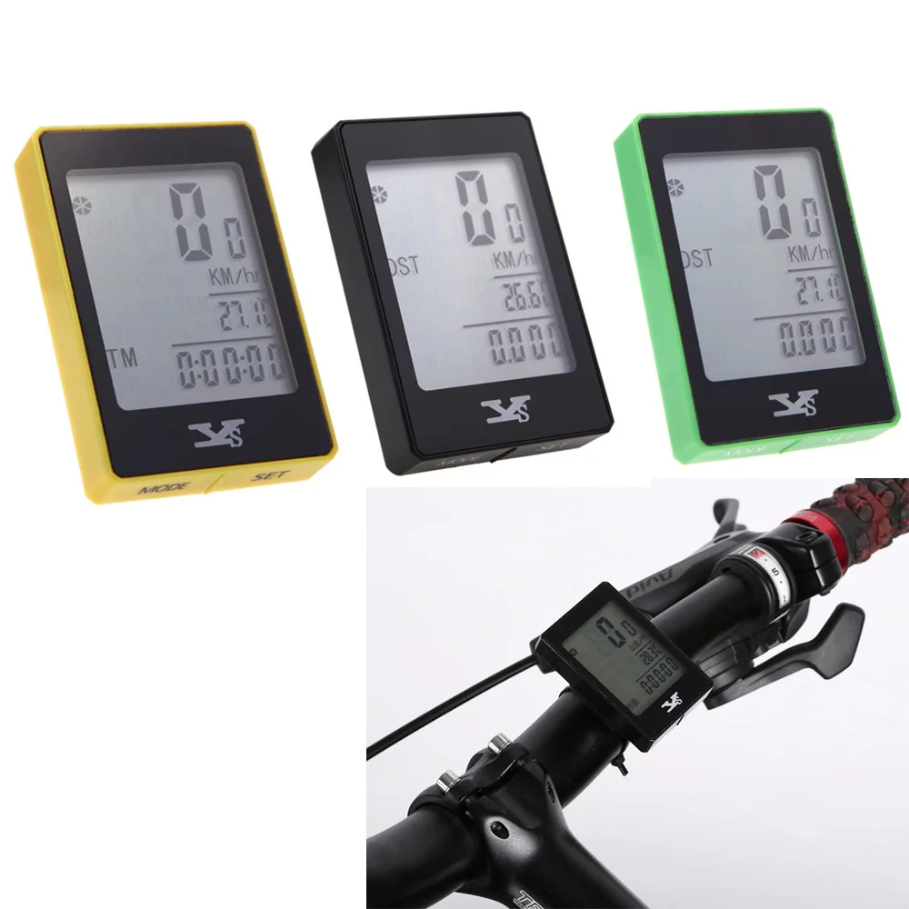 New Waterproof wireless Bike Bicycle Computer Cycling Odometer Speedometer Touch Button LCD Backlight Backlit stopwatch | Спорт и