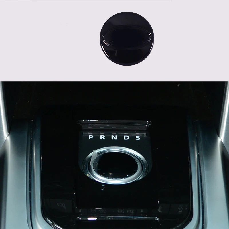 Черный Центральный переключатель переключения передач Чехол отделка для Land Rover