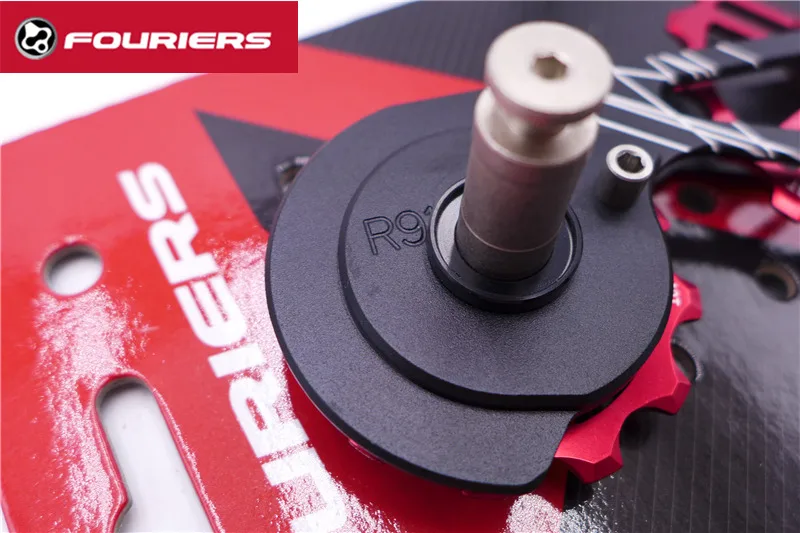 FOURIERS OSPW система для SHIMANO RD-R9100/R9150/R8000/R8050 красный черный негабаритный колесный керамический подшипник