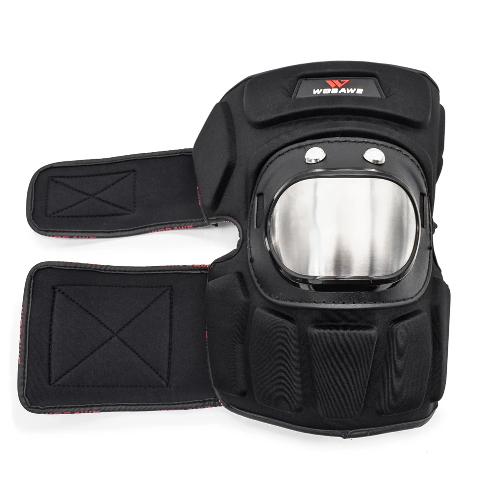 WOSAWE наколенники из нержавеющей стали для лыж фиксатор колена горных велосипедов