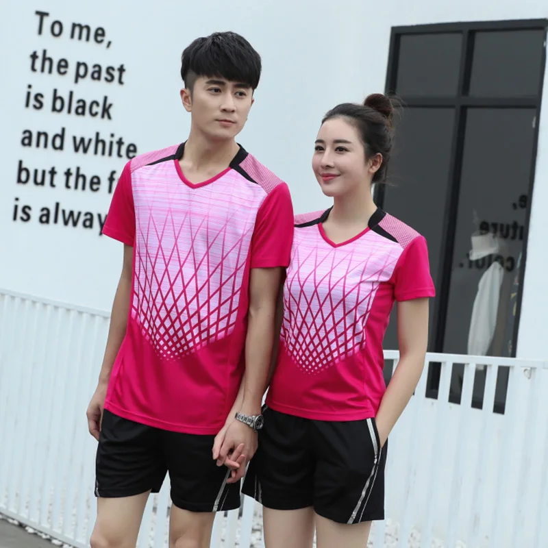 Мужские майки для настольного тенниса футболки бадминтона дышащая одежда