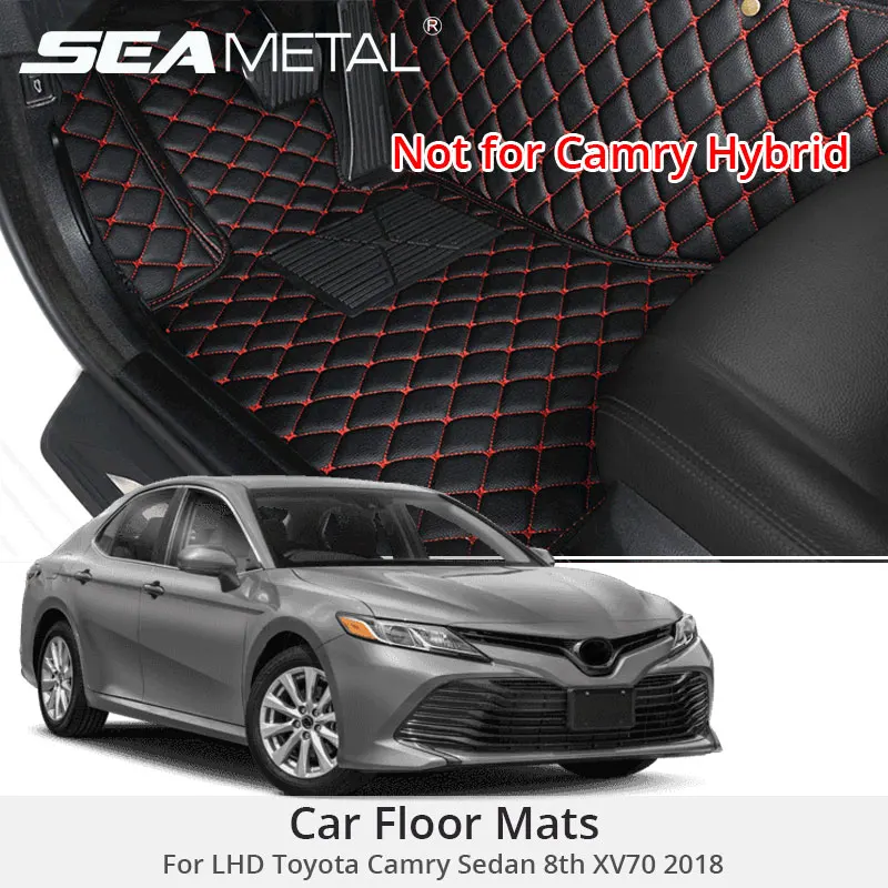 Для LHD Toyota Camry 8th XV70 2018 автомобильные коврики на заказ для салона автомобиля