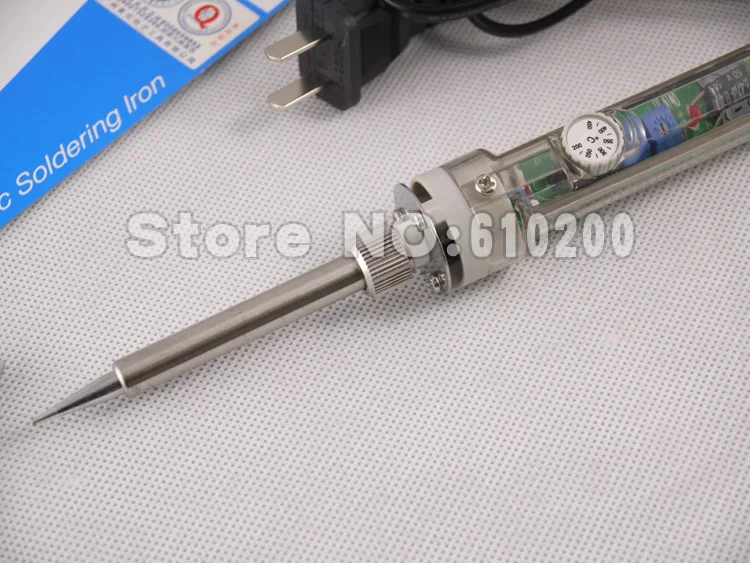 Электрический паяльник с регулируемой постоянной температурой без свинца