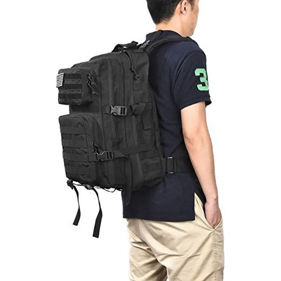 

Hunting Camping Military Tactical Backpack Large Assault Pack Army Molle Bug Hunting 50L