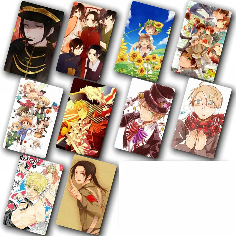 Hetalia Axis Powers APH наклейка 100 шт. разные стили аниме наклейки s Bus ID водонепроницаемые