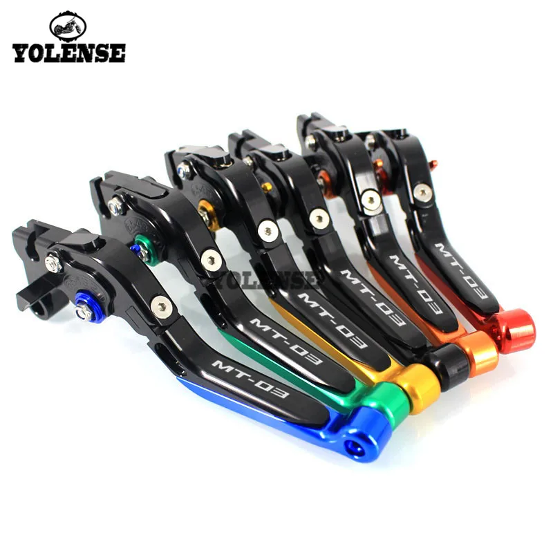 Для YAMAHA MT 03 MT03 2005 2006 2007 2008 Мотоциклетные аксессуары Складные Выдвижные рычаги