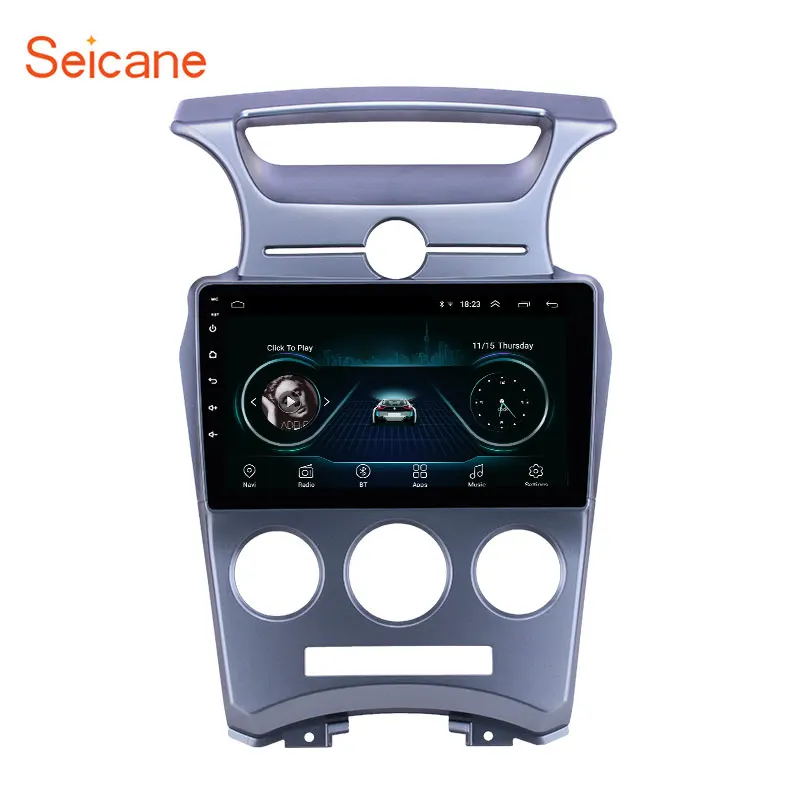 

Автомагнитола Seicane, 2DIN, Android 8,1, GPS, мультимедийный проигрыватель для 2007, 2008, 2009-2012, Kia Carens, ручной A/C, поддержка DVR, камеры заднего вида