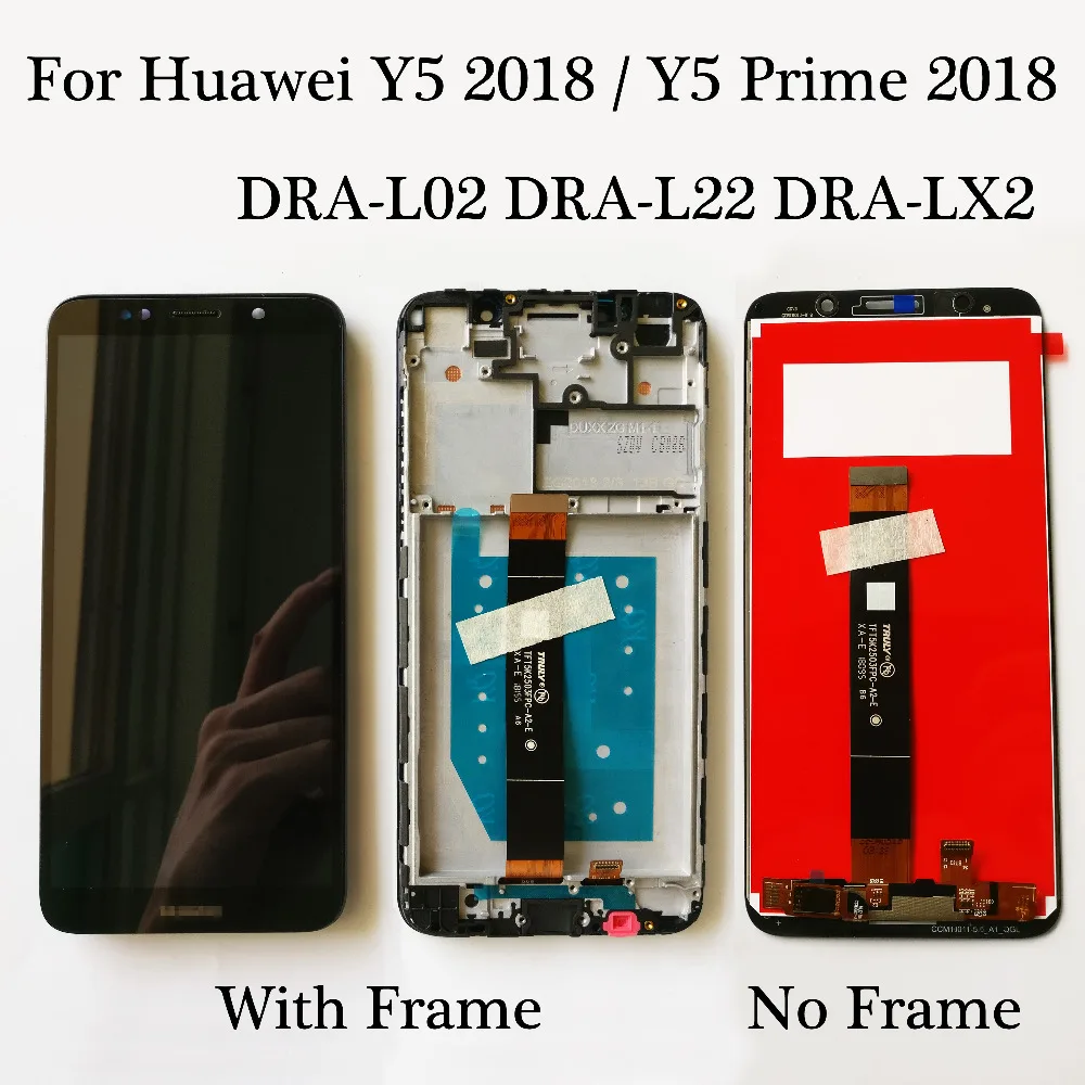 Высококачественный черный/белый ЖК-дисплей 5 45 дюйма для Huawei Y5 prime 2018 / + дигитайзер