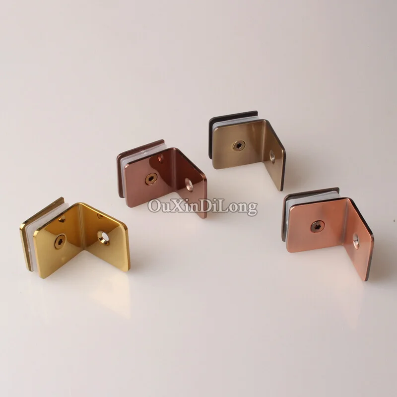 4 шт. настенные зажимы для стекла из нержавеющей стали|glass clamp|glass clipglass fixing brackets |