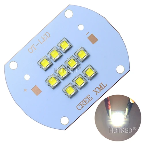 Высокая мощность светодиодный чип CREE XLamp XM-L XML2 50 Вт 100 Вт 5050 SMD теплый холодный белый красный зеленый озеро синий розовый светильник лампа-бусина COB лампа - Испускаемый цвет: Neutral White 4500K