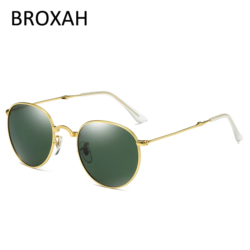 Fashion Round Foldable Polarized Sunglasses Women Brand Designer Car Driving Sun Glasses for Men Okulary | Аксессуары для одежды