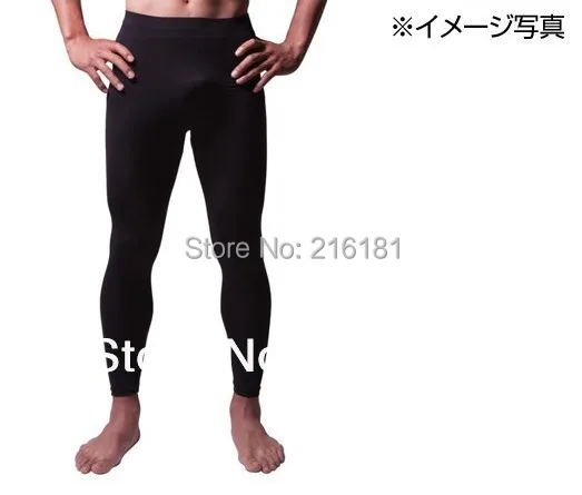 Free Shipping 80pcs/lot Body Shaper For Man Compression Long Spats Slimming Pants | Мужская одежда