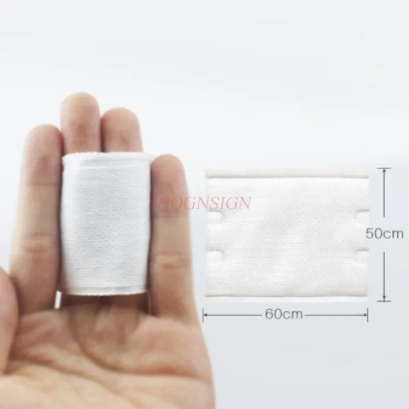 Ватный тампон для снятия макияжа толстый увлажняющий хлопковый двусторонний