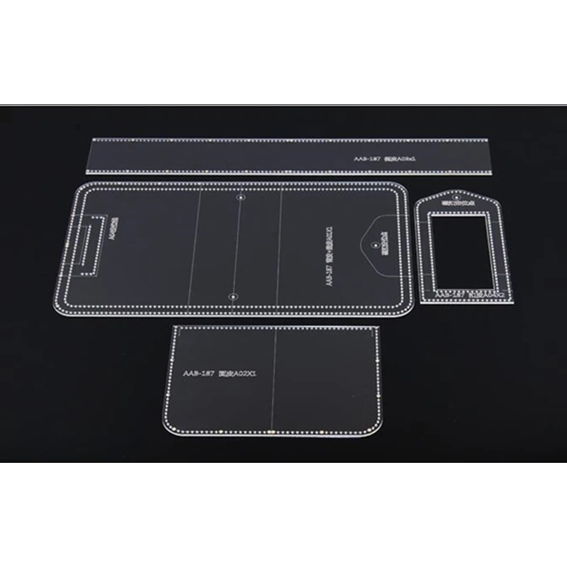 1 комплект Кожа ремесло Женская сумочка через плечо сумка швейная Pattern Жесткий