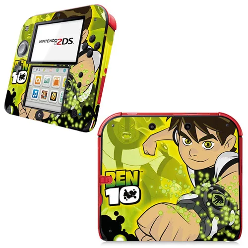 YS-2DS0003 Виниловая наклейка на кожу наклейка для 2DS Скины Наклейка s для nintendo 2DS виниловая Защитная Наклейка-пленка Ben 10 - Цвет: YS-2DS0003