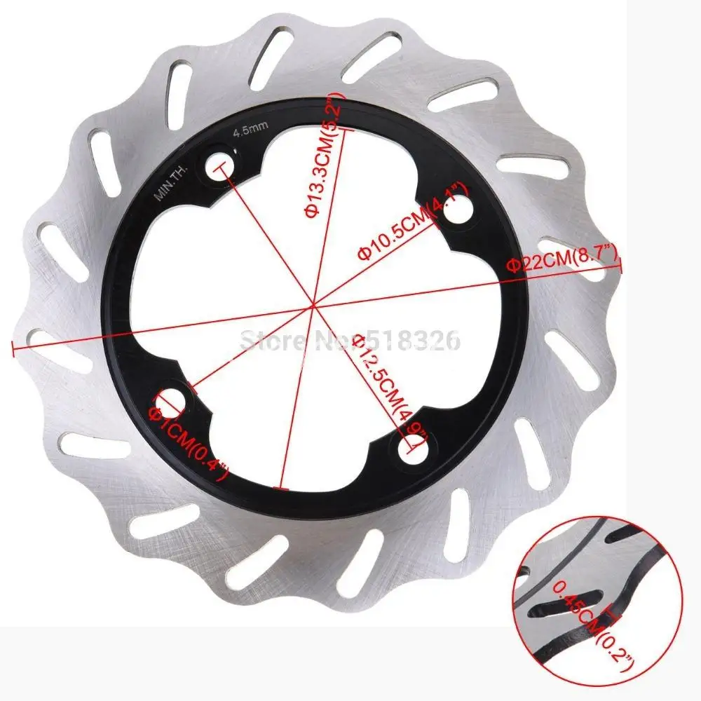 Мотоцикл заднего тормозного диска ротора для Honda CB 600 98 99 00 01 02 03 04 CB600 HORNET 1998 1999 2000