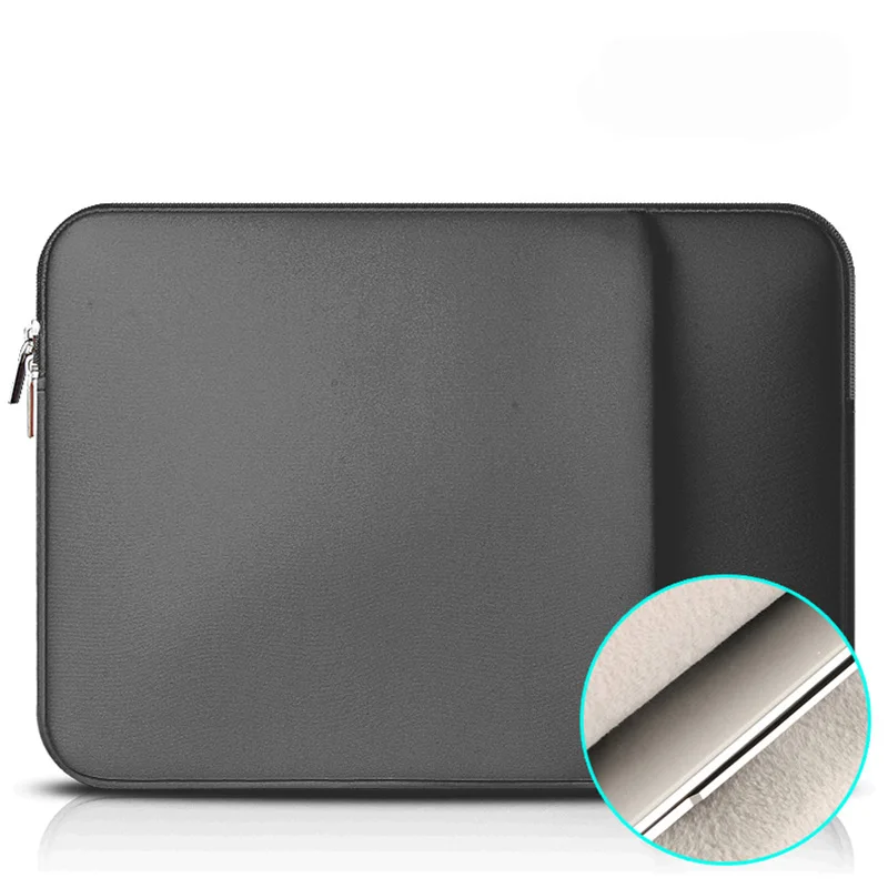 gray-D Устойчивая к царапинам сумка для ноутбука Macbook Air Pro 11 12 13 14 15 15,6 дюймов чехол для ноутбука сумка для ноутбука женский мужской портфель - Цвет: gray-D