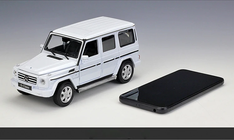WELLY 1:24 модель SUV Модель автомобиля игрушки для Benz G-Class городской внедорожник Кроссовый литой автомобиль из сплава для мальчиков с оригинальной коробкой