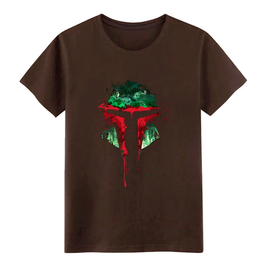 Boba Fett Boba футболка дизайн хлопок вырез лодочкой slim Fit строительный летний Стиль Формальная рубашка