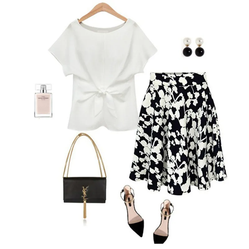 

Nice Summer Solid Plus Size T Shirt Woman Chiffon Camisetas Pullover Body Tops Tees Elegant Blusas Femininas Women T-Shirts