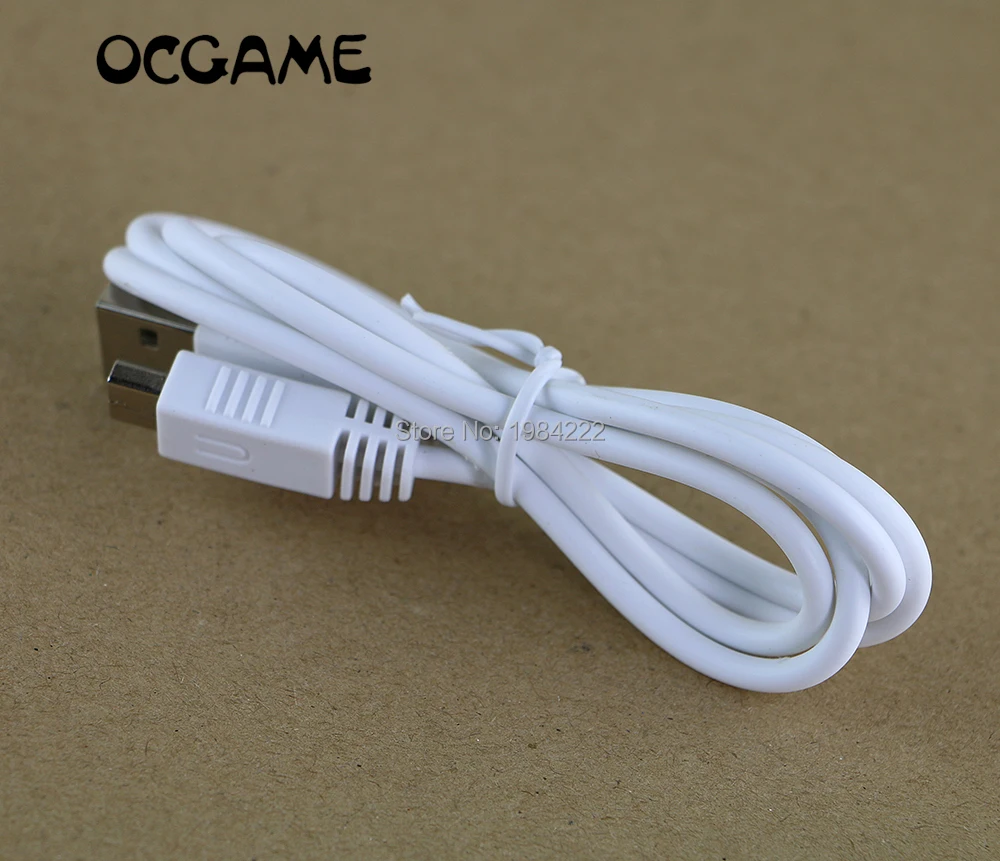 OCGAME 10 шт./лот высококачественный зарядный USB кабель для Nintendo Wii U WIIU Геймпад