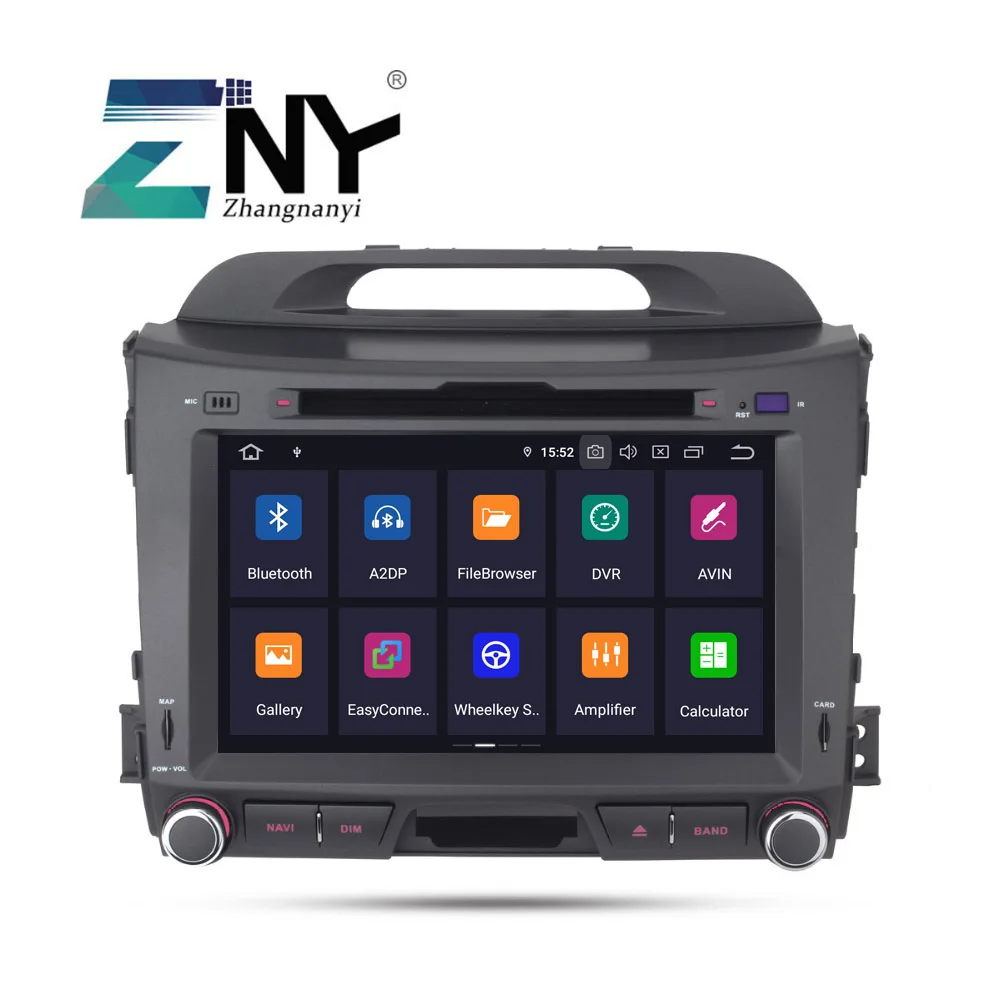 8 &quotips Android 9 0 автомобильный DVD для Kia Sportage 2009 2010 2011 2012 2013 2014 2015 авто радио GPS WIFI FM