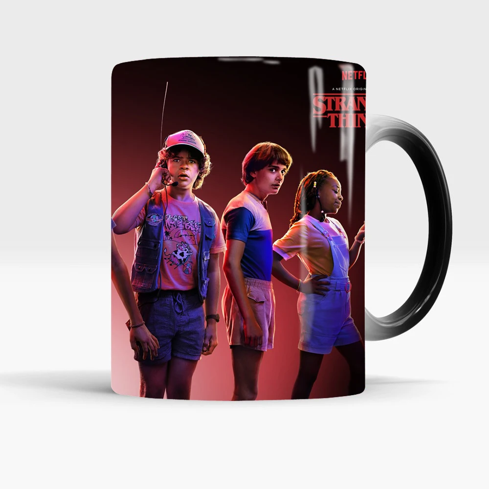 Волшебная керамическая кружка для кофе Stranger Things Season 3 меняющая цвет пива молока