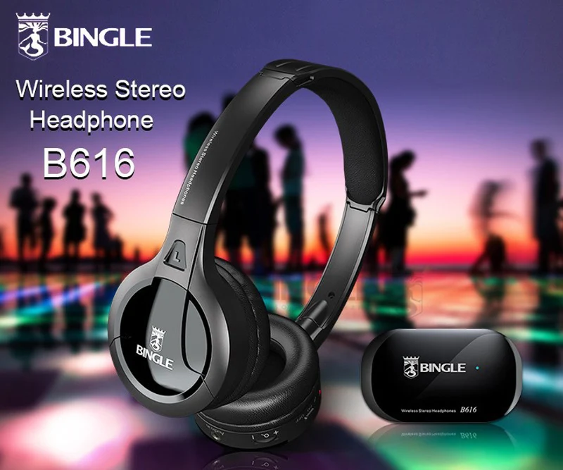 Bingle B616 100% оригинальная многофункциональная стереогарнитура беспроводная