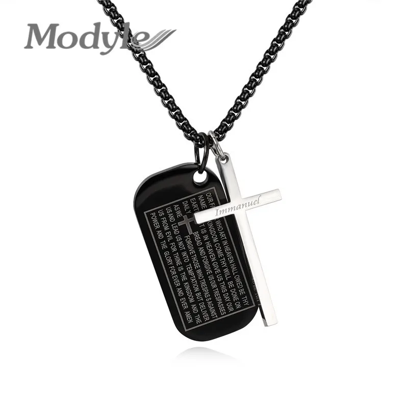 Modyle Высокое качество нержавеющая сталь Библии и изображением Иисуса Христа