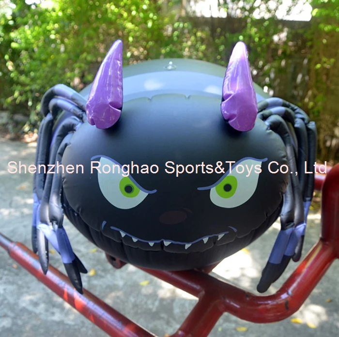 ПВХ герметичный Хэллоуин надувной анимационный паук наружное украшение двора