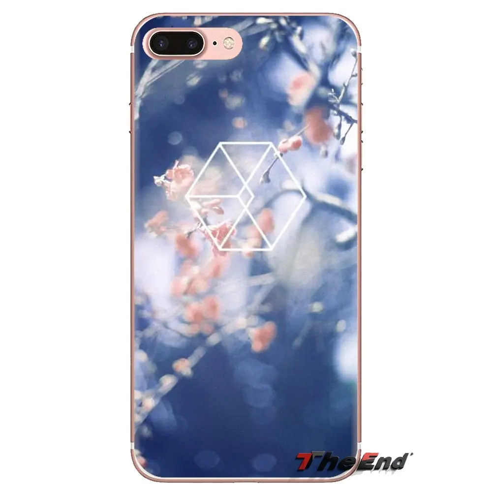 For Xiaomi Mi3 Samsung A10 A30 A40 A50 A60 A70 Galaxy S2 Note 2 Grand Core Prime xiumin EXO south korean band Logo Soft TPU Case |