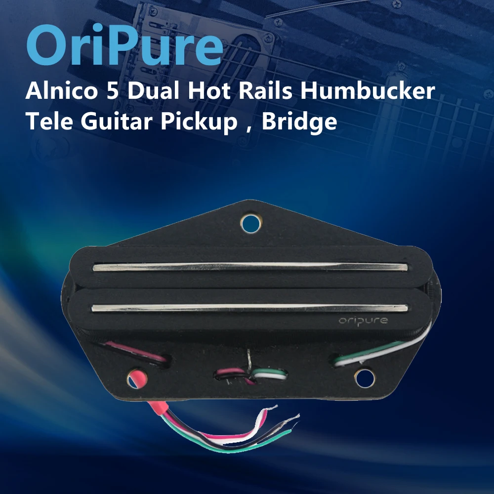 5 дюймовый двойной рельсовый пикап хамбакер OriPure Alnico Пикап для электрогитары