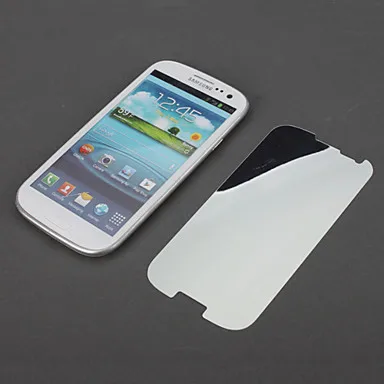 HTWU 2 x Transparent Mirror Screen Protector for Samsung Galaxy S3 I9300 |