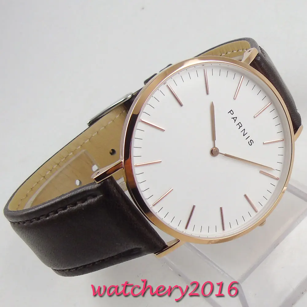 Top Brand Luxury PARNIS Fashion White Dial Quartz Men Watches Casual Date Business Male Wristwatches Clock | Наручные часы