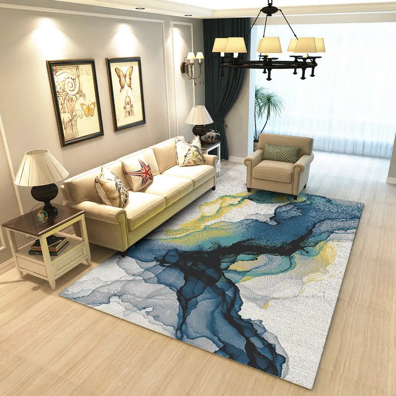 

Abstract Ink Splash Carpets For Living Room Home Decor Bedroom Carpet Rectangle Sofa Coffee Table Rug Study/Restaurant Floor Mat