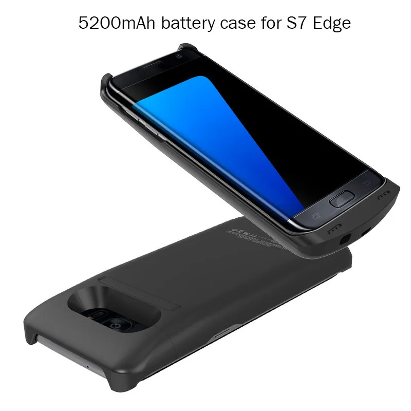 Чехол S7 4200 мАч/5200 мАч, запасной внешний аккумулятор, чехол для samsung S7 S7 edge, запасной внешний аккумулятор, чехол для зарядного устройства